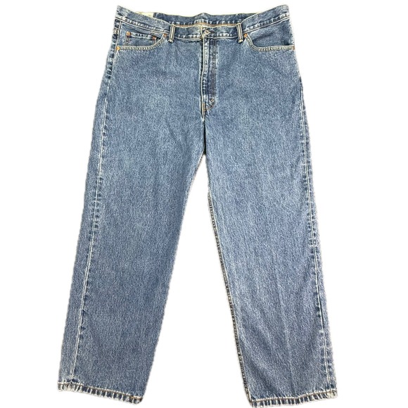 Levi's Other - Levis 550 Relaxed Fit Jeans Mens 42x30 Blue Medium Wash Tapered Leg Denim